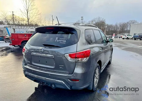 2015 Nissan Pathfinder S из США, поврежденный, VIN 5N1AR2MM7FC661417